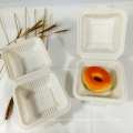 Eco-friendly Disposable Biodegradable Cornstarch Fast Food Burger Box